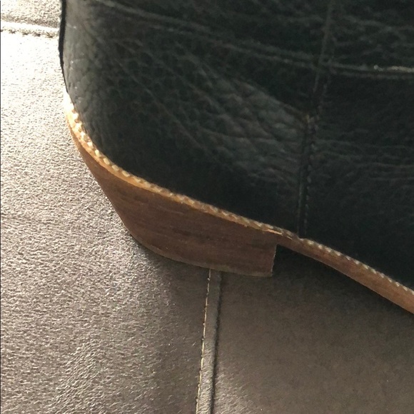 Madewell Black Leather Perrie Booties - Picture 8 of 8